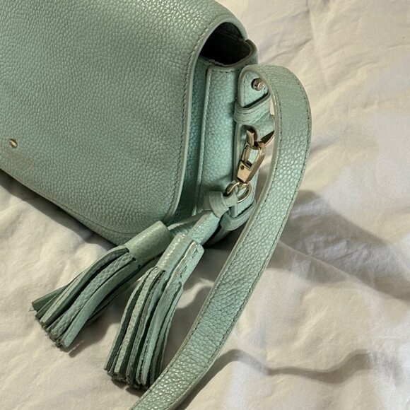 Kate Spade Mint Green Orchard Street Pebbled Leather Crossbody Bag - Picture 10 of 16